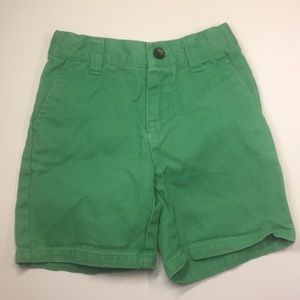 Janie And Jack Green Classic Style Shorts